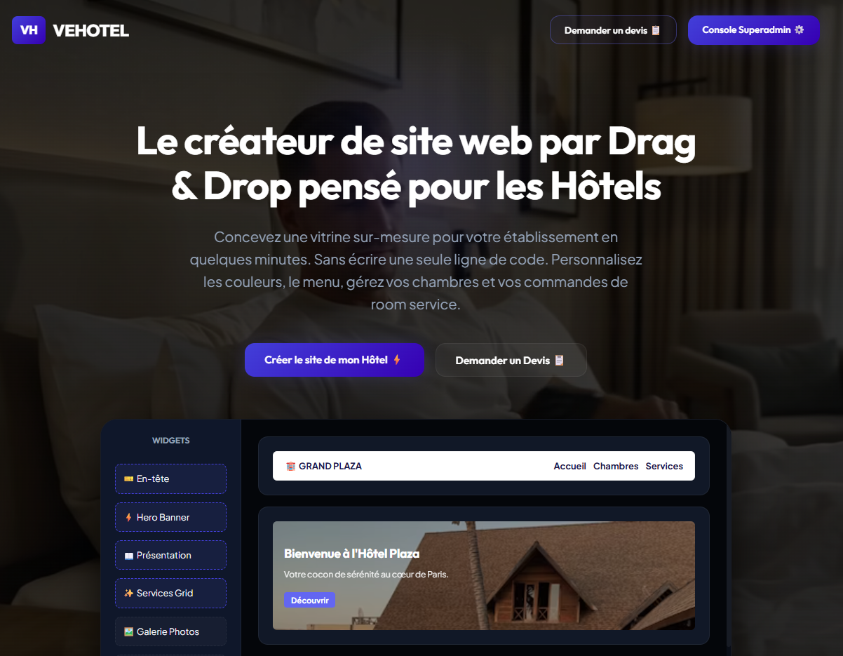 Portail Client Vehotel